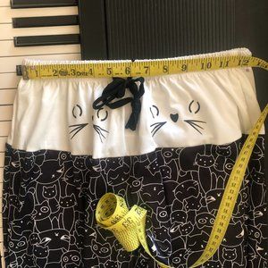 New Cat Print Lounge Pant -- Like M (marked L)
